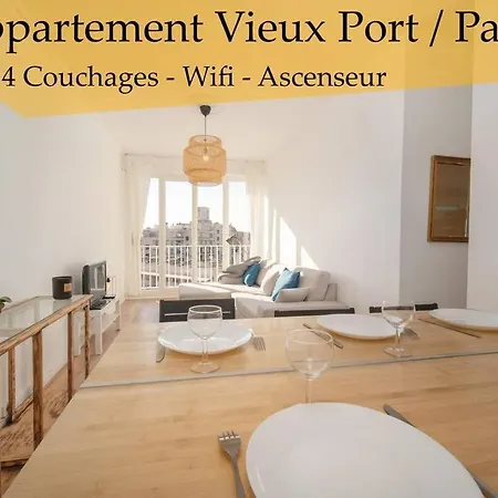 Appartement Tout Equipe Au Coeur Du Vieux Port 4 Couchages Marsella Exterior foto